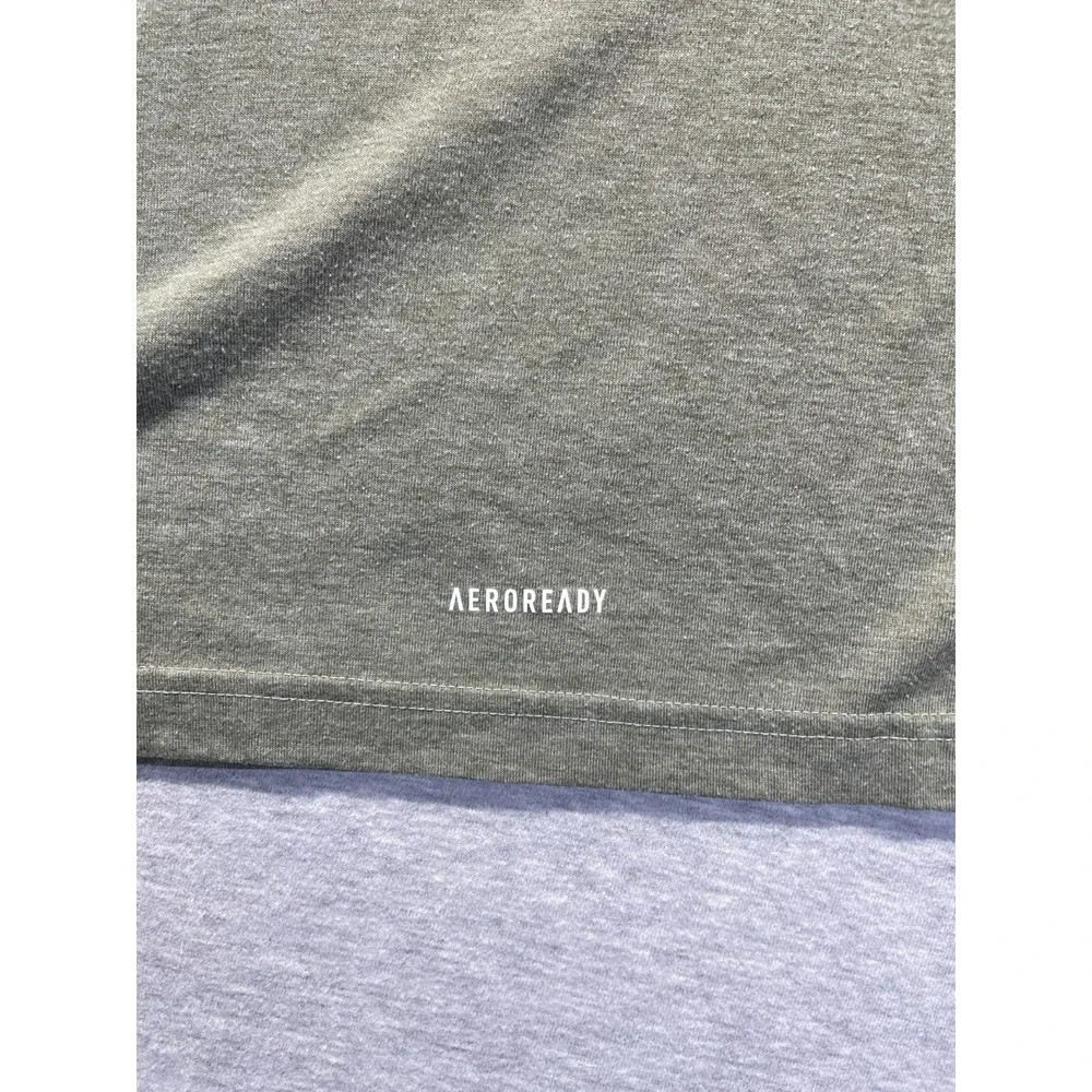 Adidas Aeroready Primegreen Hoodie Mens 3XL Olive Green 3 Stripes Gym Training